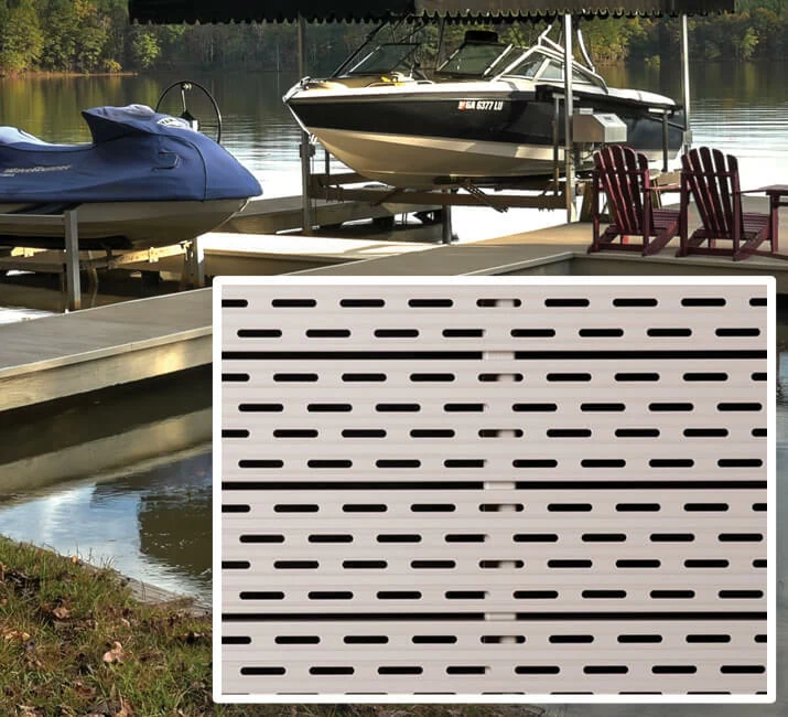 Astro Dock Decking | Custom Dock Boards, Custom Plastic Extrusions ...